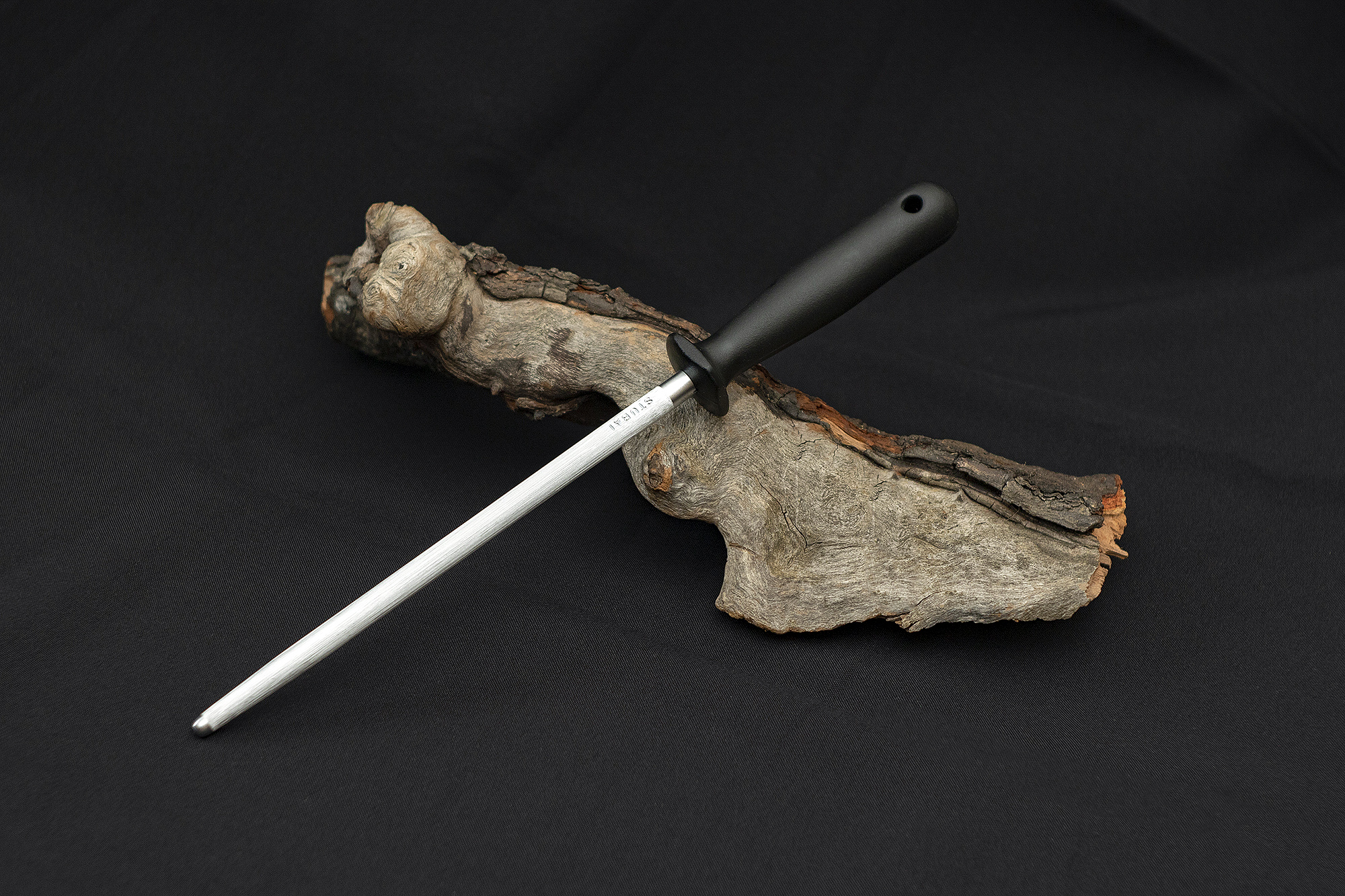 Sharpening stick, round, 200 mm